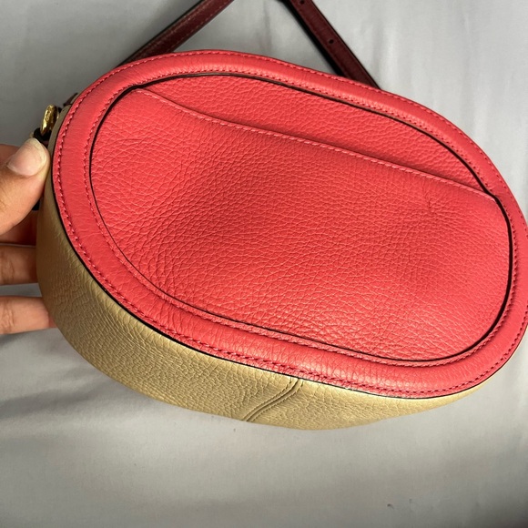 Coach purse beige and pink - Picture 2 of 6